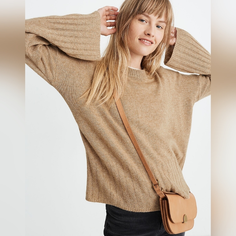 Madewell Ayres‎ Wide-Sleeve Pullover Sweater